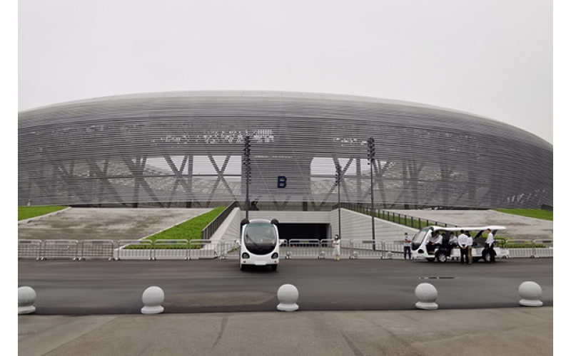 成都東安湖批量采購(gòu)我廠無人駕駛與電動(dòng)觀光車